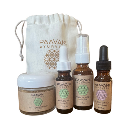 Vata Skincare Ritual | Ayurvedic Set for Dry & Delicate Skin